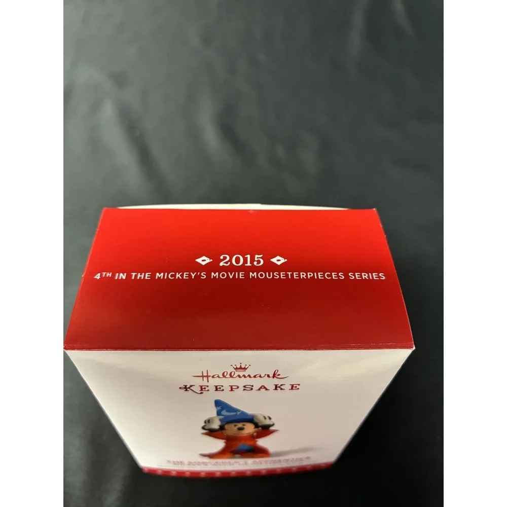 Hallmark Keepsake Disney Ornaments Sorcerer's Apprentice Mickey & Holiday Mail